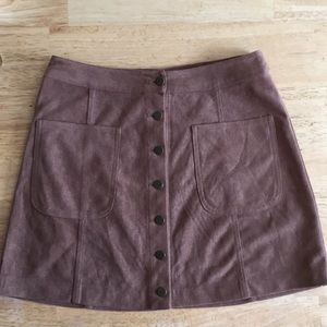 Brown skirt